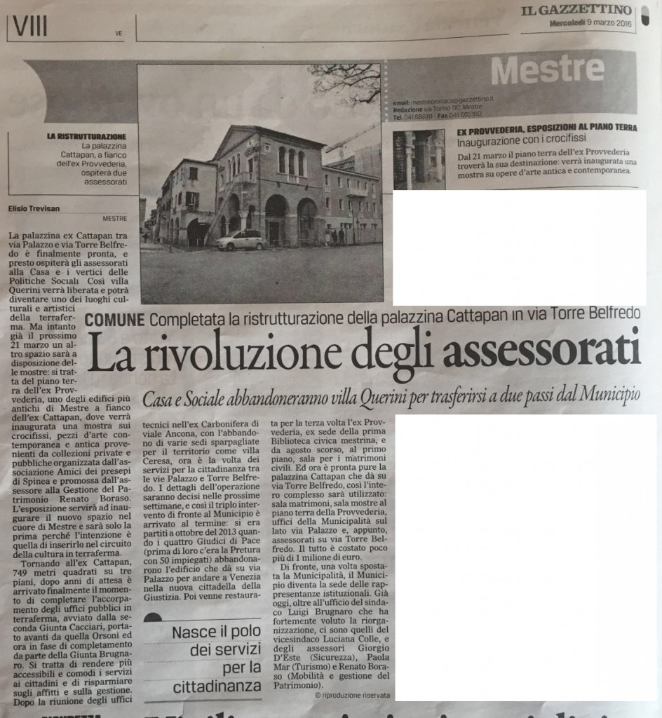 Il Gazzettino Ex Cattapan Mestre