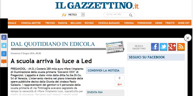 GAZZETTINO PREGANZIOL