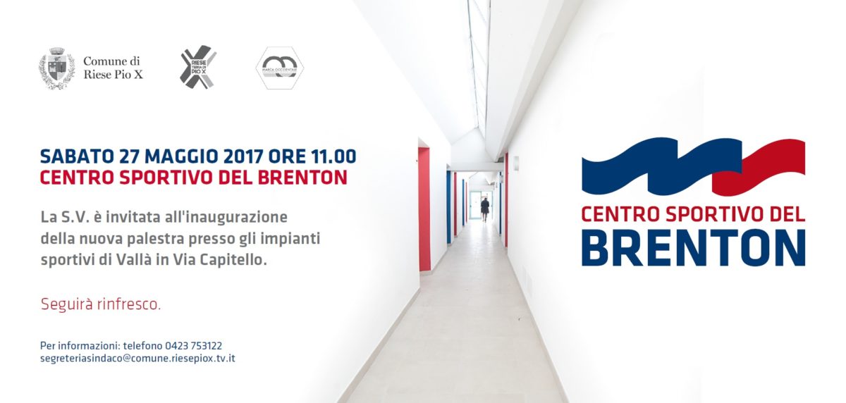 Inaugurazione Centro Sportivo Brenton